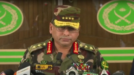 জেনারেল ওয়াকার-উজ-জামান। ছবি: লাইভ সম্প্রচার থেকে ধারণকৃত 