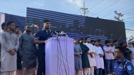 কুমিল্লা-৪ আসনের সংসদ সদস্য হাসনাত আব্দুল্লাহ। ছবি: টিবিএস 

