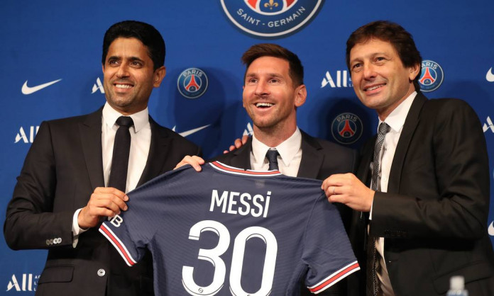 Messi's PSG shirt sold out in no time