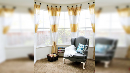 How to Train Readymade Curtains - Room for Tuesday