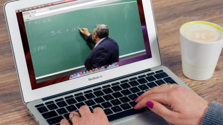 کلاس آنلاین آموزشگاه علمی دخترانه گزینه پارس 