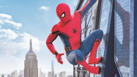 Spiderman speed body painting