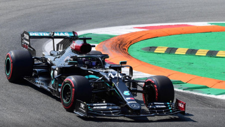 Lewis Hamilton's F1 Mercedes Race Car Just Sold For $18 million