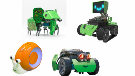 Coding Robot for Kids Stem Scratch and Python Programming, Metal