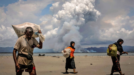 China applied its veto power when the UN Security Council wanted to make a joint statement condemning the mistreatment of the Rohingya population in Myanmar. PHOTO: Reuters