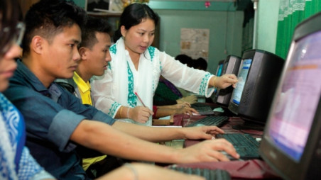 Job-oriented IT training for youth