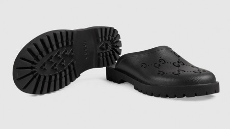 Gucci Launches Perforated Rubber Shoes That Look Like Crocs Priced