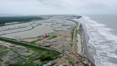 The country’s first-ever tourism park at Sabrang is expected to attract foreign investment in Cox’s Bazar and ensure various facilities as per the demand of foreign tourists. Photo: Abul Kashem/TBS