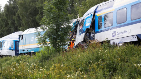 Munich Prague train collides with Czech commuter service three