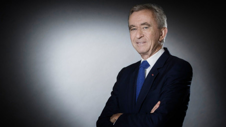 Chairman and CEO of LVMH Moet Hennessy Louis Vuitton, Bernard