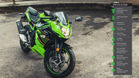 Kawasaki ninja discount 125 for sale