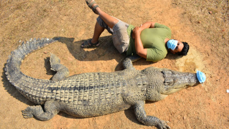 Waters, wildlife and crocs: On the trail of Bangladesh's reptile man |  undefined