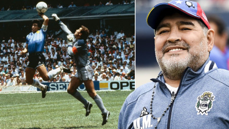 Look: Maradona's Hand Of God Jersey Sells For Record Price - The