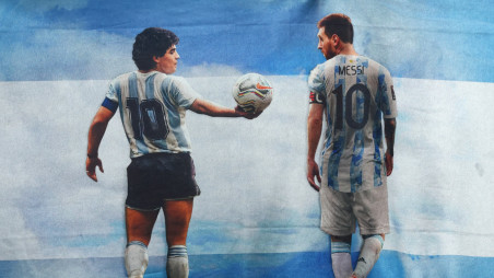 Lionel Messi pays homage to Diego Maradona as he introduces new Argentina  jersey