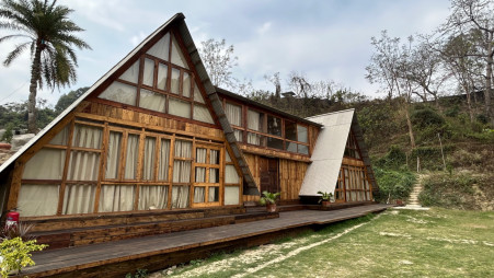 The cottages are so uniquely designed that they blend in perfectly with nature. Photo: Tehreen Islam