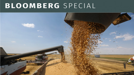 Intense diplomatic efforts have freed Ukraine's grain shipments, allowing it to feed the world.Photo: Bloomberg