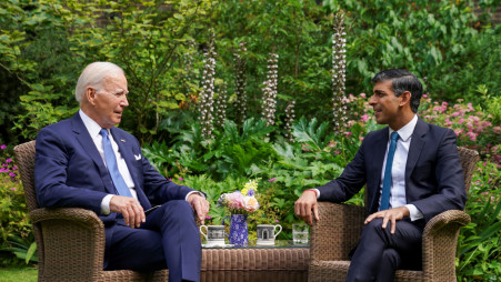 Biden meets PM Sunak and King Charles ahead of NATO summit