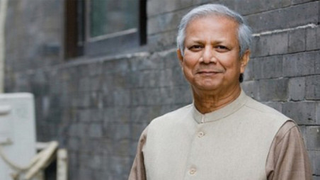 Nobel Prize winner Dr. Muhammad Yunus, who was chosen to lead the future interim government. Archive photo: Collected