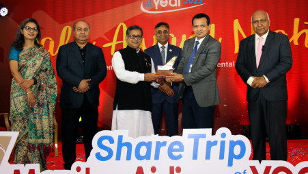 Biman wins 'ShareTrip Monitor Airline of the Year 2023' awards