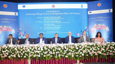 Activating Village Courts 3rd phase launched to ensure local justice