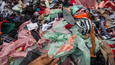 Recycling all textile waste locally could save Bangladesh nearly $500 million in imports. Photo: Rajib Dhar

