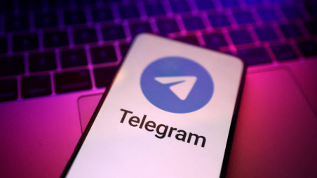 The Telegram app logo can be seen in an illustration taken on August 27, 2024. Photo: REUTERS/Dado Ruvic/Illustration/File Photo