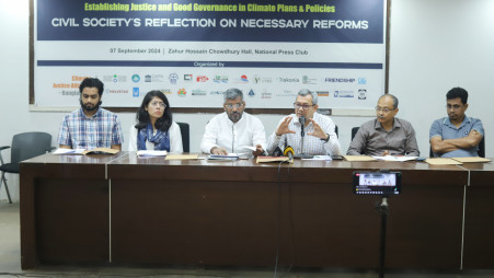 They made the demands in a press conference at the National Press Club in Dhaka on September 7. Photo: Courtesy