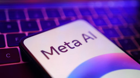 The Meta AI logo is seen in this illustration taken on May 20, 2024. Photo: REUTERS/Dado Ruvic/Illustration/File Photo