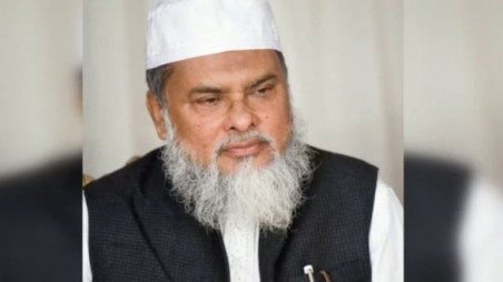 Religious Affairs Advisor AFM Khalid Hossain. Photo: Recollected