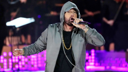 Rapper người Mỹ Eminem. Ảnh: Sưu tầm