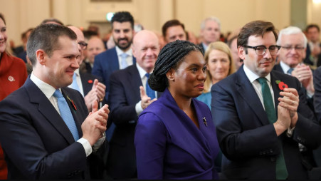 Robert Jenrick, Kemi Badenoch, London, November 2, 2024. Photo: REUTERS/Mina Kim