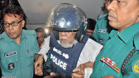 A court in Dhaka placed Awami League leader Amir Hossain Amu in a six-day remand on November 7. Photo: Courtesy