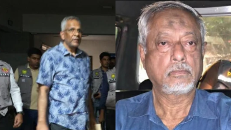 Collage of Lt Gen (retd) Sheikh Mamun Khaled (left) and Lt Gen (retd) Masud Uddin Chowdhury. Photo: Collected