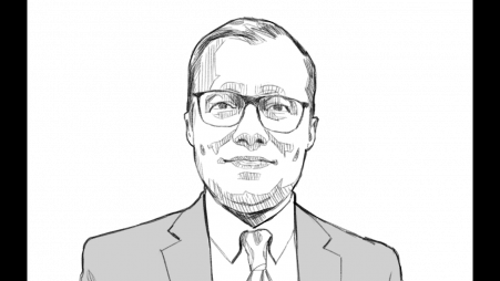 M M Mahbub Hasan. Sketch: TBS