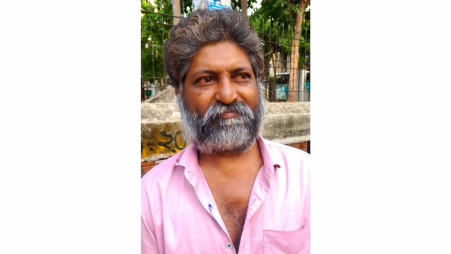 The accused, identified as Lala, 43, is a resident of the Methor Colony in the Sebok Colony area. Photo: Collected 