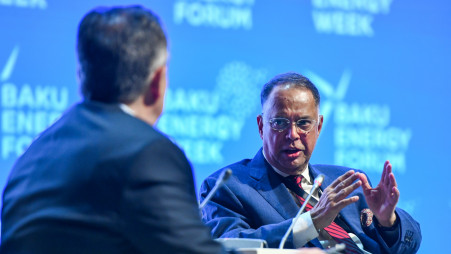 Power, Energy and Mineral Resources Minister Iqbal Hassan Mahmood at the “Baku Energy Forum 2026” in Azerbaijan. Photo: Collected