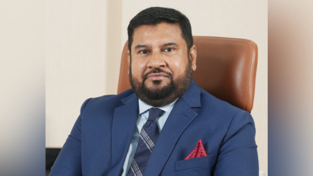 M Shamsul Arefin, managing director, NCC Bank PLC. Photo: Courtesy