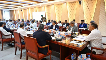 Meeting of the Executive Committee of the National Economic Council (ECNEC) with Prime Minister Tarique Rahman in the chair on 9 June 2026. Photo: Collected.