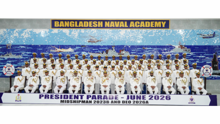 61 new officers commissioned into Bangladesh Navy