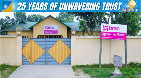 BRAC office in Chalkmoyram area, Dhamoirhat, Naogaon district. Photo: Collected