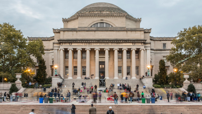 Columbia suspends anti-Israel student groups for 'threatening rhetoric and  intimidation