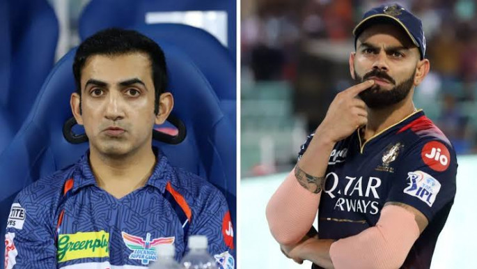 virat kohli and gautam gambhir fight reason