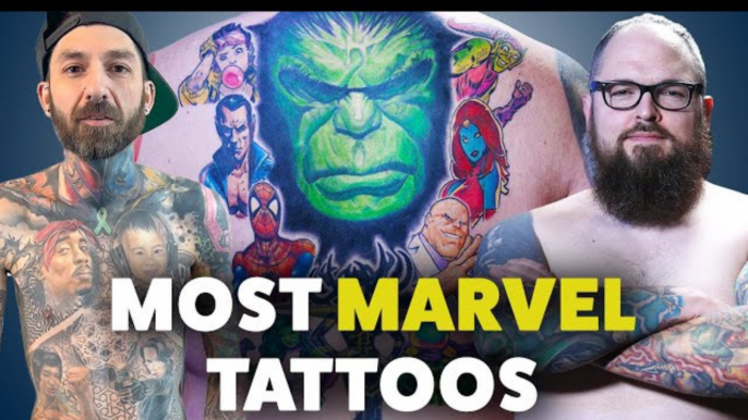 Marvel Comics tattoo by Myskow Slawomir  rMarvel