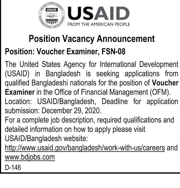 Job opportunities at USAID The Business Standard