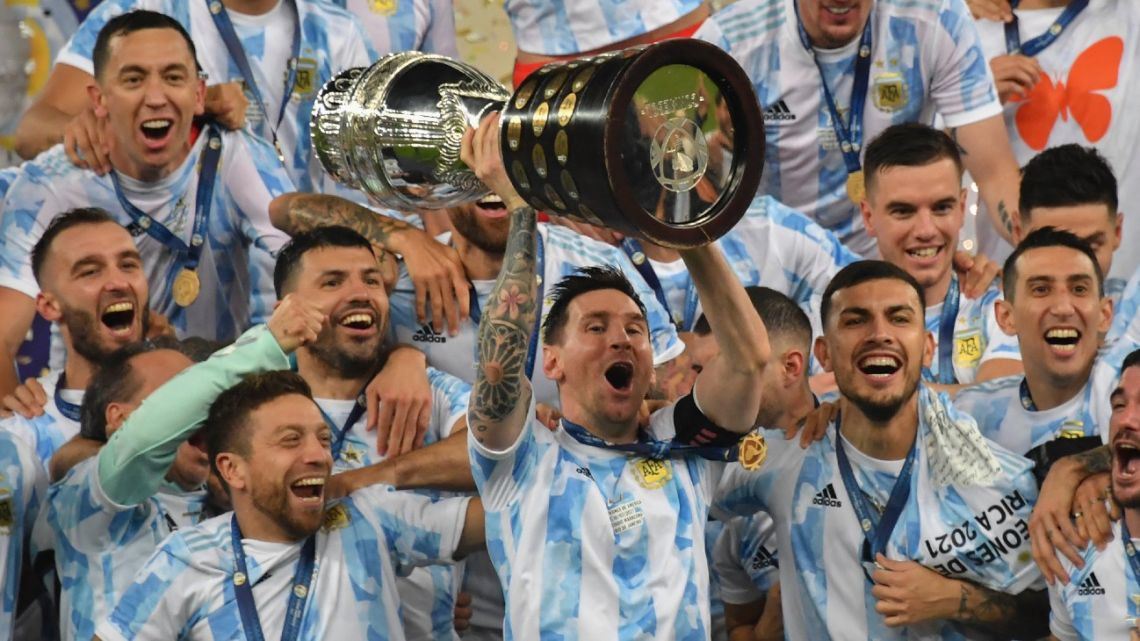 Argentina Copa América 2021 home shirt - Messi finally won a trophy! - A  passion for football shirts