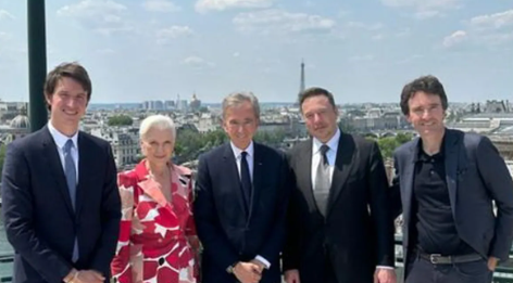 World's Richest Men Bernard Arnault, Elon Musk Lunch Together in Paris – WWD