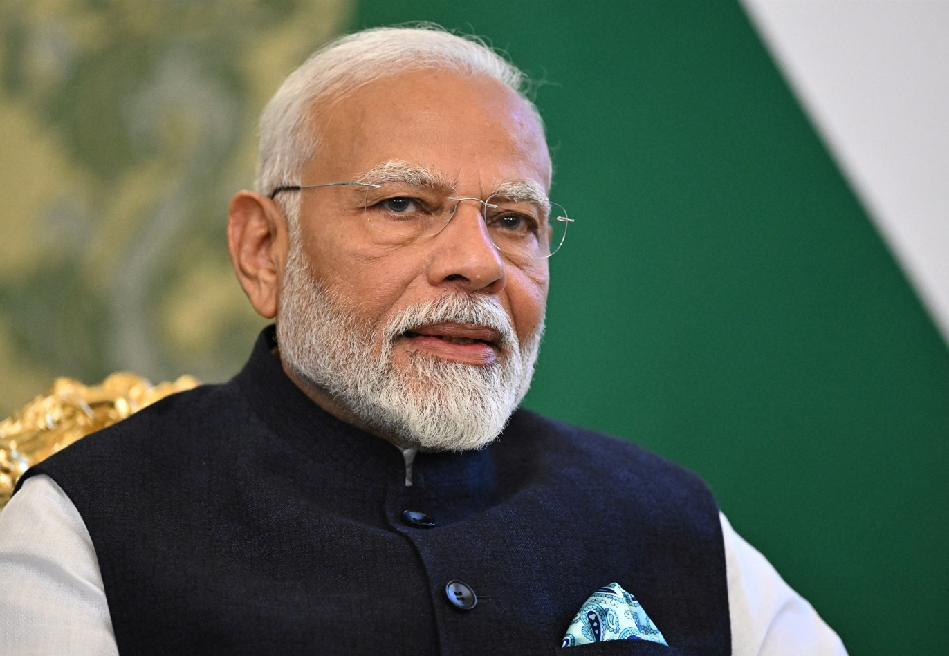 India's Prime Minister Narendra Modi attends a meeting with Russia's President Vladimir Putin at the Kremlin in Moscow, Russia July 9, 2024. Photo: Sputnik/Sergey Bobylev/Kremlin via REUTERS/File Photo