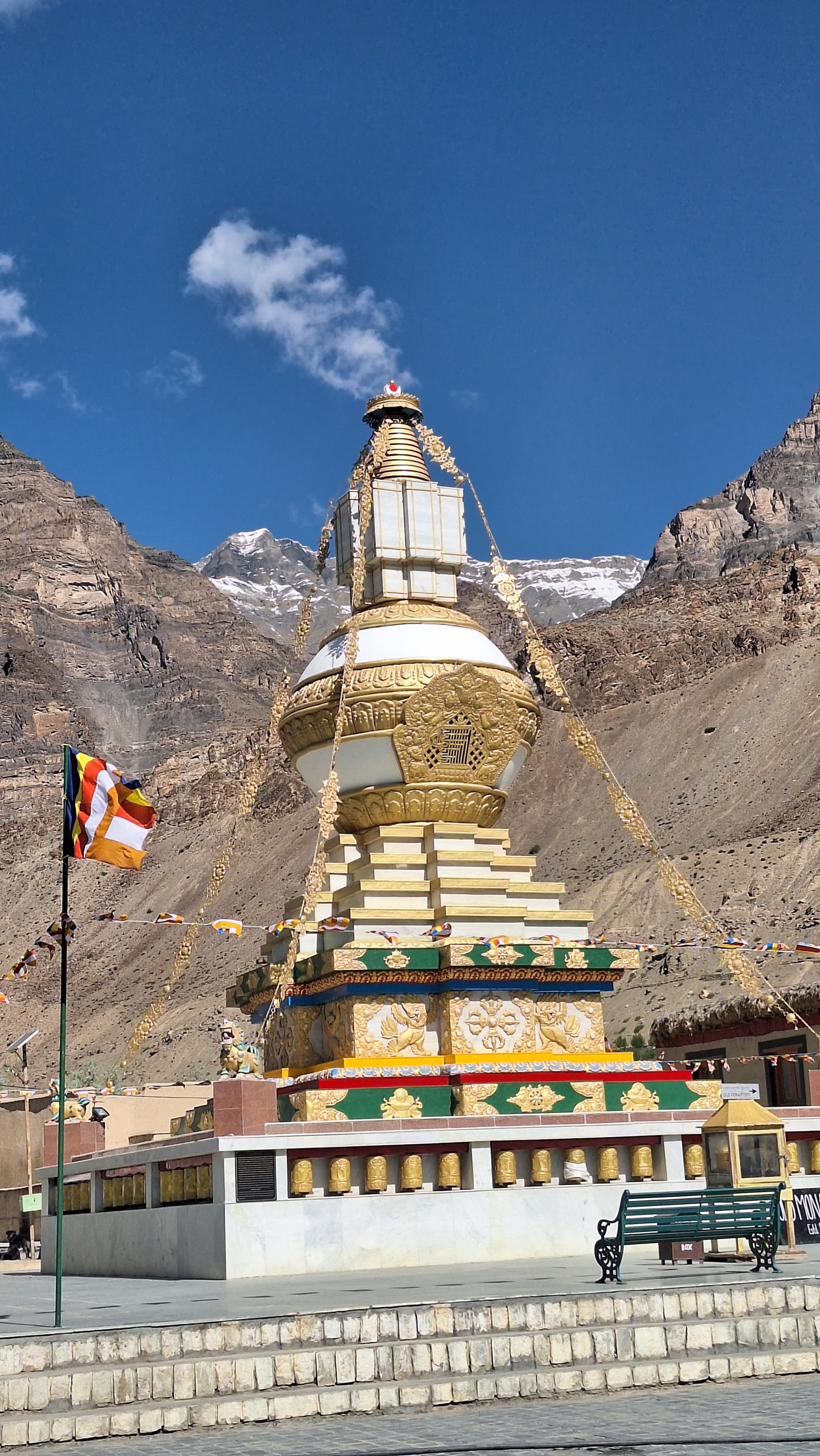 The Tabo Monastery in Spiti Valley is the oldest operating Buddhist enclave in India and the Himalayas.