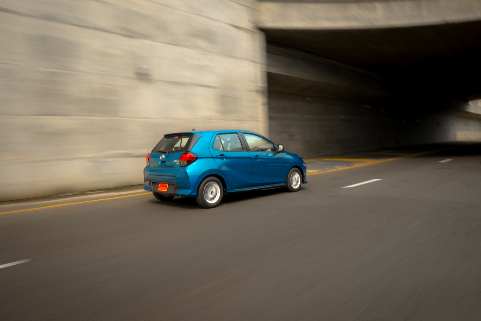 With its vertical rear bumper, this car is about much more than style. PHOTOS: MD Abu Saeed Miad