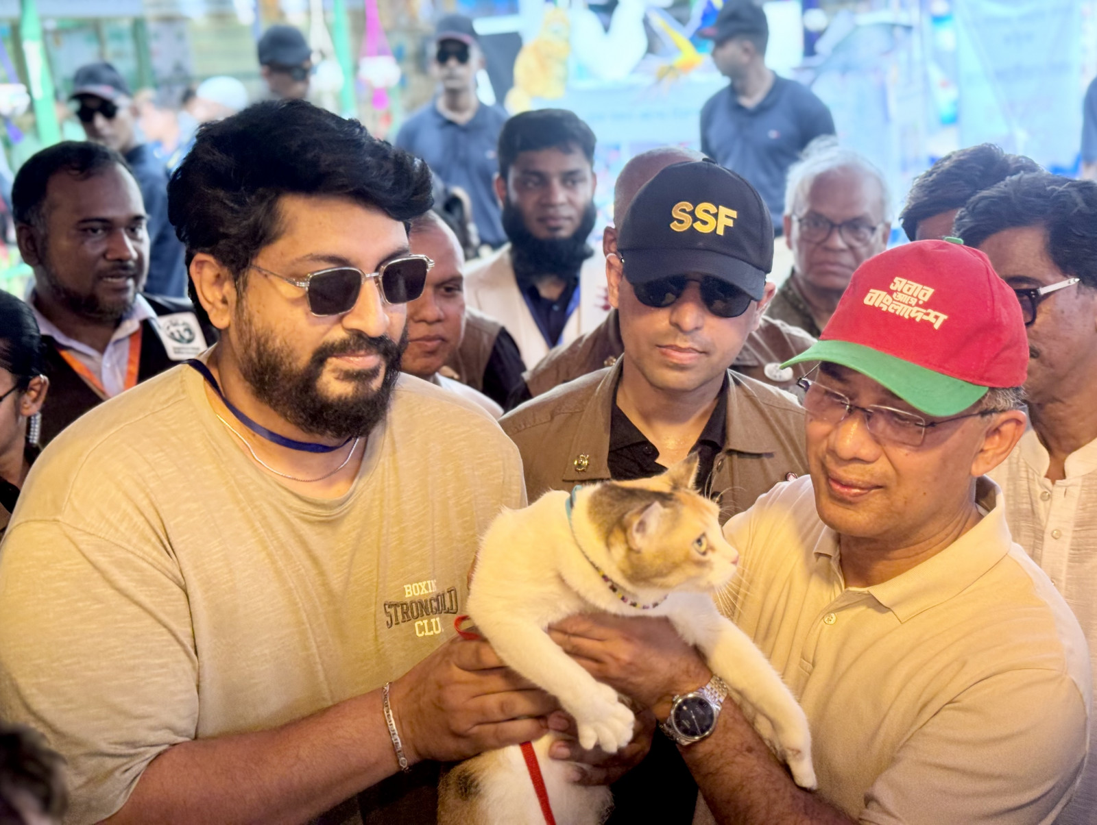 For a decade now, Tarique Rahman has been quietly supporting a group of people working for wildlife and stray animals. Photo: Courtesy